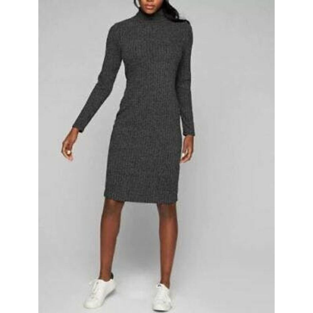 ATHLETA Rendezvous Sweater Dress - Charcoal Grey | Size Small